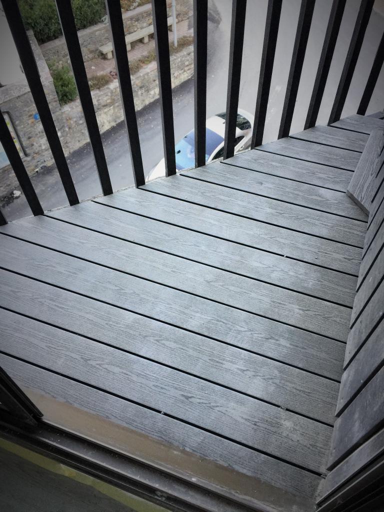 Autre exemple sur petit balcon